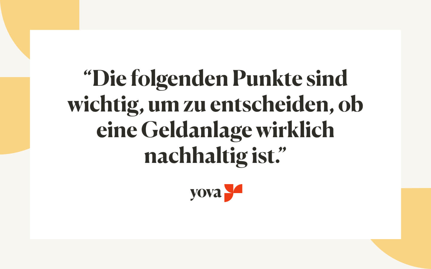Woher weiss ich, ob grün drin ist, wenn grün draufsteht?