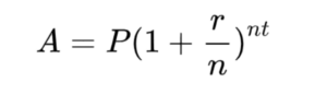 compound interest formula